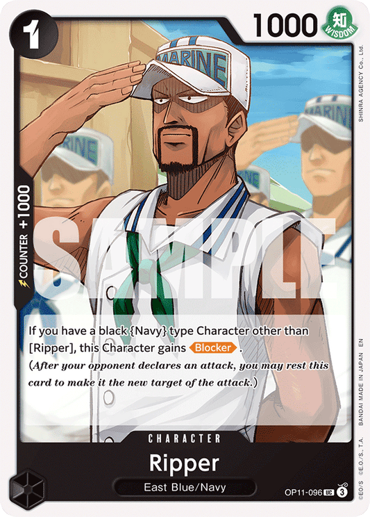 OPTCG A Fist of Divine Speed OP11-096 Ripper