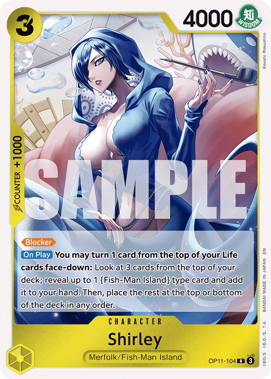 OPTCG A Fist of Divine Speed OP11-104 Shirley