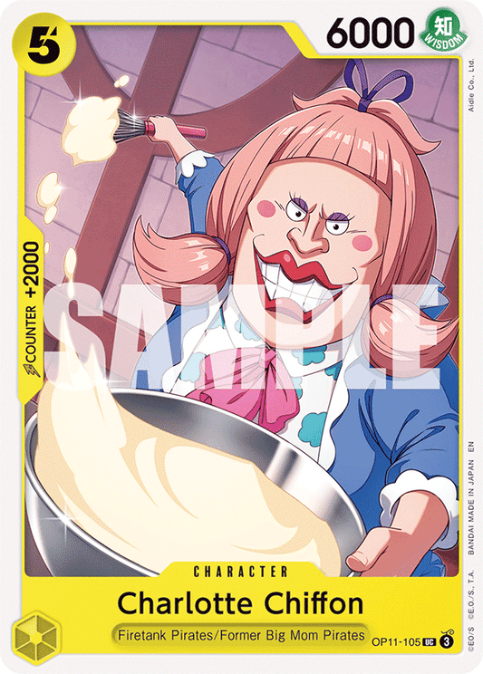 OPTCG A Fist of Divine Speed OP11-105 Charlotte Chiffon