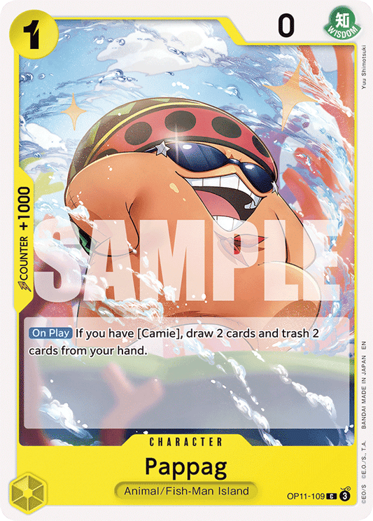 OPTCG A Fist of Divine Speed OP11-109 Pappag