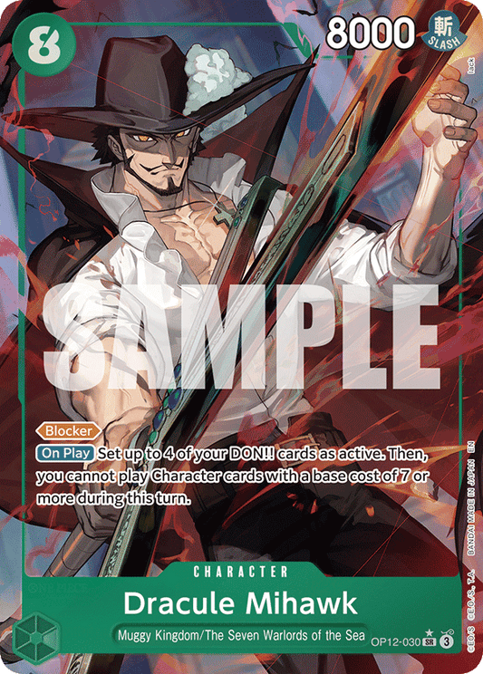 Dracule Mihawk (OP12-030) (V.2)