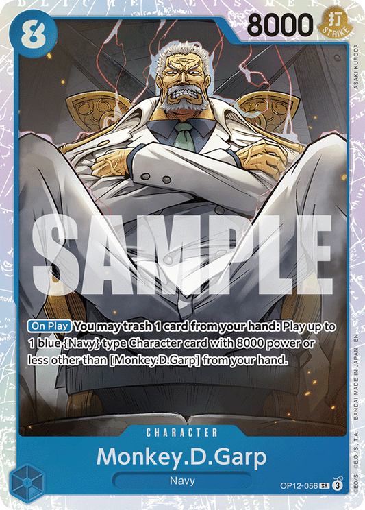 Monkey.D.Garp (OP12-056) (V.1)