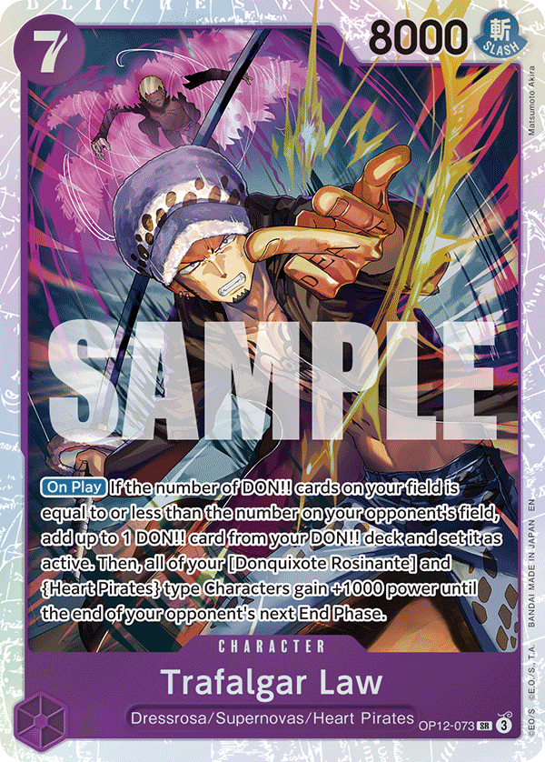 Trafalgar Law (OP12-073) (V.1) – JGC Collectables