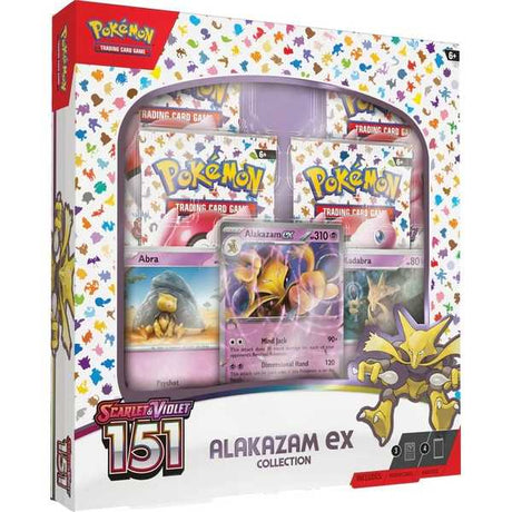 Pokemon 151 Alakazam ex Collection Box