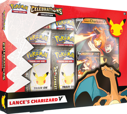 Pokemon Celebrations Collection Box - Lance's Charizard V