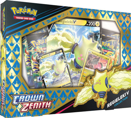 Pokemon Crown Zenith Collection Box - Regieleki V