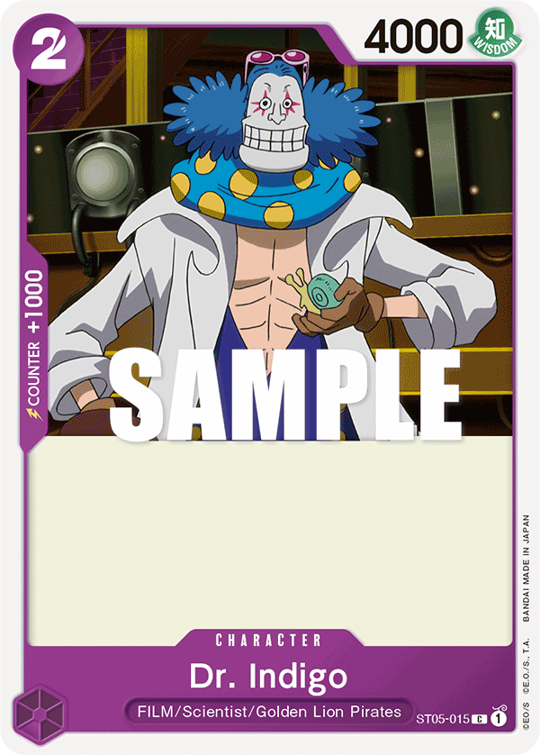 OPTCG Starter Deck ONE PIECE FILM edition ST05-015 Dr. Indigo