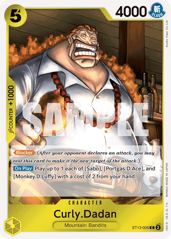 Curly.Dadan (ST13-006) (V.1)