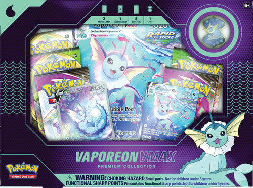 Pokemon Jolteon, Flareon, Vaporeon VMAX Premium Collection Box set of 3