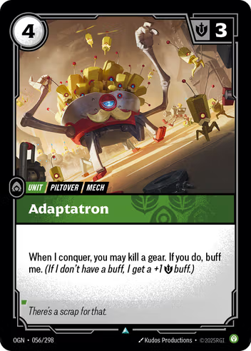 Riftbound Origins 056/298 Adaptatron Foil