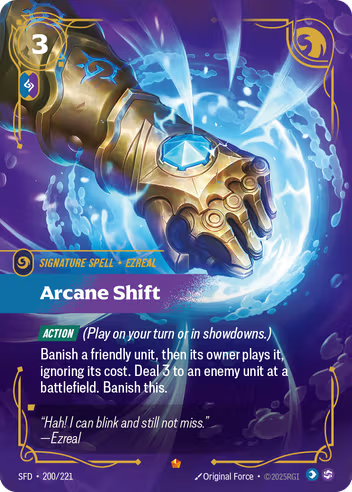 Riftbound Spiritforged 200/221 Arcane Shift