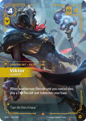 Riftbound Origins 246/298 Viktor Leader