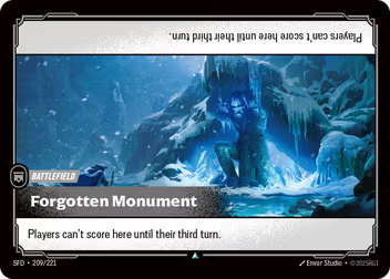 Riftbound Spiritforged 209/221 Forgotten Monument Foil