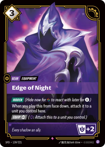 Riftbound Spiritforged 139/221 Edge of Night