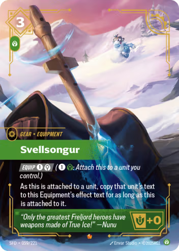 Riftbound Spiritforged 059/221 Svellsongur