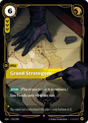 Riftbound Origins 233/298 Grand Strategem