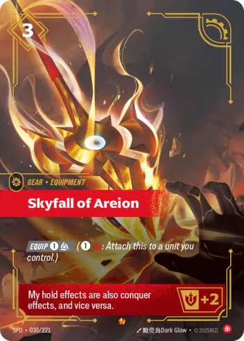 Riftbound Spiritforged 030/221 Skyfall of Areion