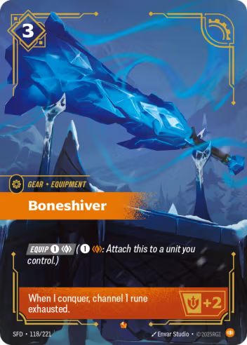 Riftbound Spiritforged 118/221 Boneshiver