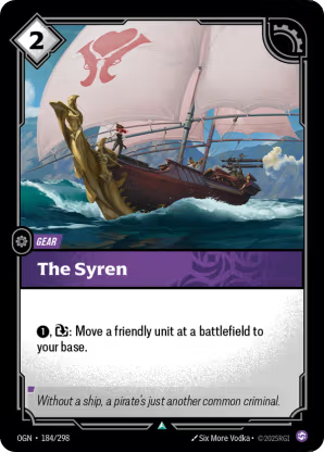 Riftbound Origins 184/298 The Syren Foil