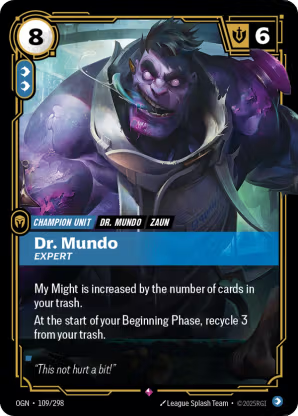 Riftbound Origins 109/298 Dr. Mundo Expert