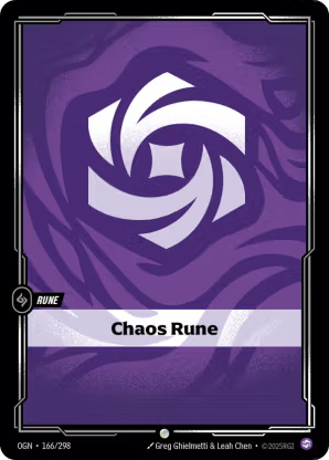 Riftbound Origins 166/298 Chaos Rune
