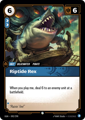 Riftbound Origins 092/298 Riptide Rex