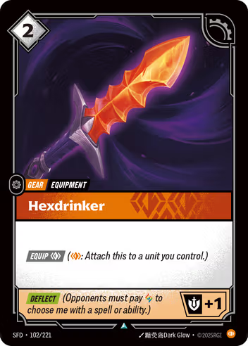 Riftbound Spiritforged 102/221 Hexdrinker