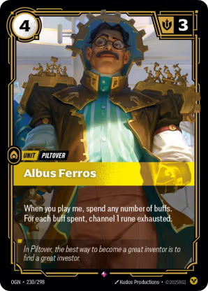Riftbound Origins 230/298 Albus Ferros