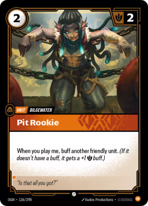 Riftbound Origins 136/298 Pit Rookie