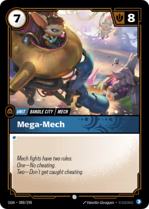 Riftbound Origins 088/298 Mega-Mech Foil
