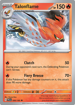 SV Paldea Evolved 030/193 Talonflame