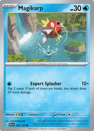 SV Paldea Evolved 042/193 Magikarp Reverse Holo