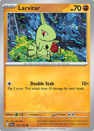 SV Paldea Evolved 110/193 Larvitar