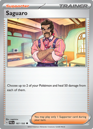 SV Paldea Evolved 187/193 Saguaro