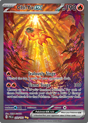 SV Paldea Evolved 259/193 Chi-Yu ex Special Illustration Rare