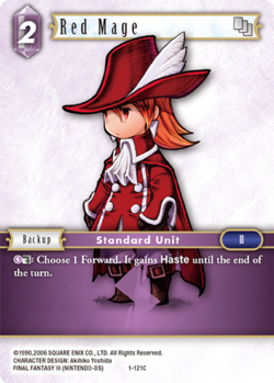 Final Fantasy  1-121C  Red Mage