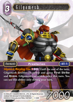 Final Fantasy  1-128R  Gilgamesh