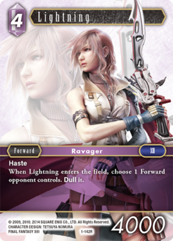Final Fantasy  1-142R  Lightning