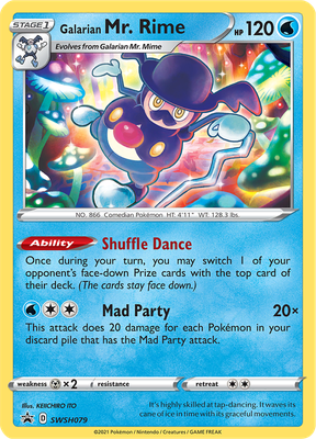 SWSH Shining Fates Mad Party Promo Set (1 of each)