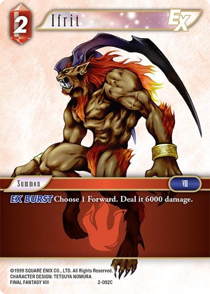 Final Fantasy  2-002C  Ifrit