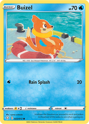 SWSH Shining Fates 022/072 Buizel