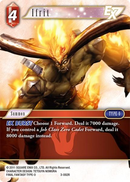 Final Fantasy  3-002R  Ifrit