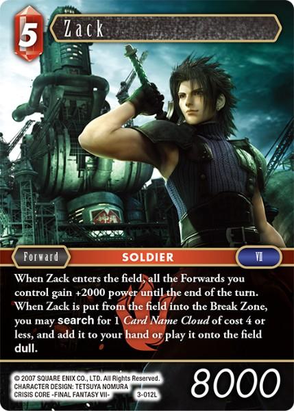 Final Fantasy  3-012L  Zack