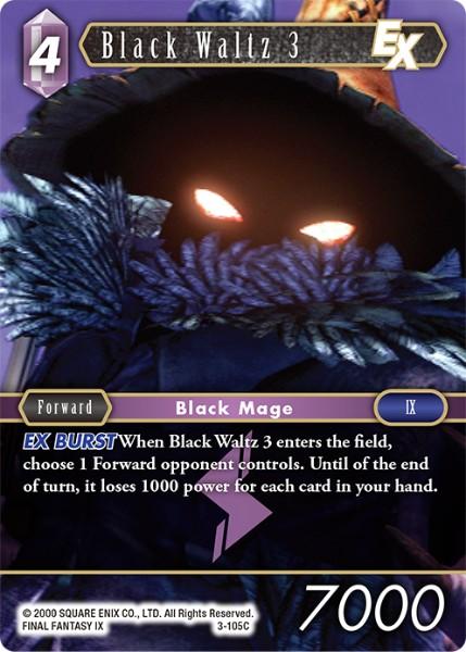 Final Fantasy  3-105C  Black Waltz 3