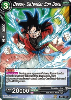 DBS Miraculous Revival BT5-113 Deadly Defender Son Goku Foil