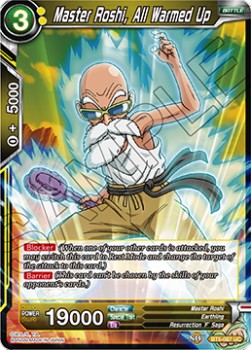 DBS Miraculous Revival BT5-087 Master Roshi, All Warmed Up