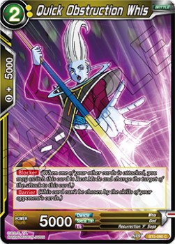 DBS Miraculous Revival BT5-090 Quick Obstruction Whis Foil