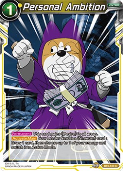 DBS Miraculous Revival BT5-103 Personal Ambition Foil