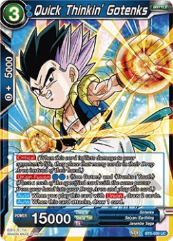 DBS Miraculous Revival BT5-039 Quick Thinkin' Gotenks Foil