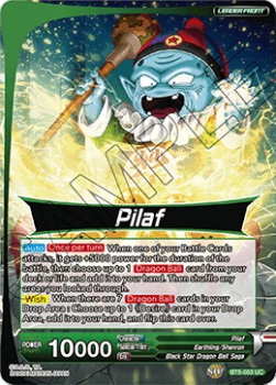 DBS Miraculous Revival BT5-053 Pilaf / Tiny Warrior Son Goku (Leader)